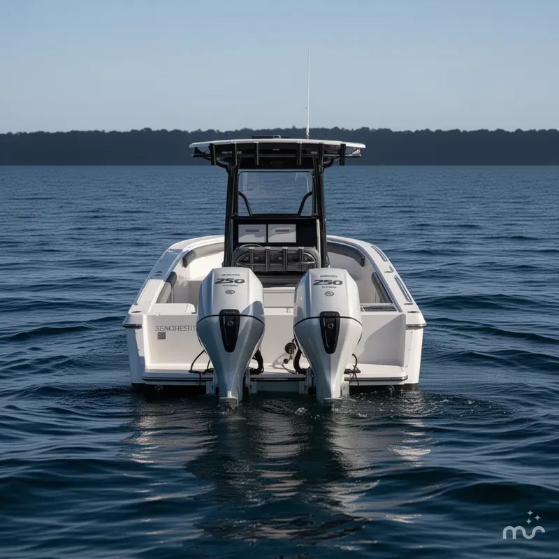 Slide: The Image of Sea Born LX26 Center Console 2022 - 2
