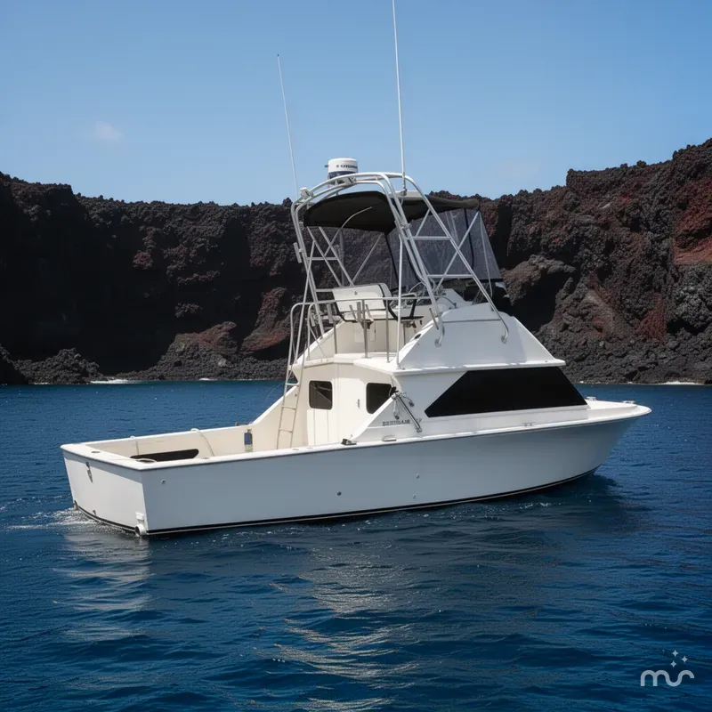 The Image of Bertram 28 Sport Fisherman 1973 - 0