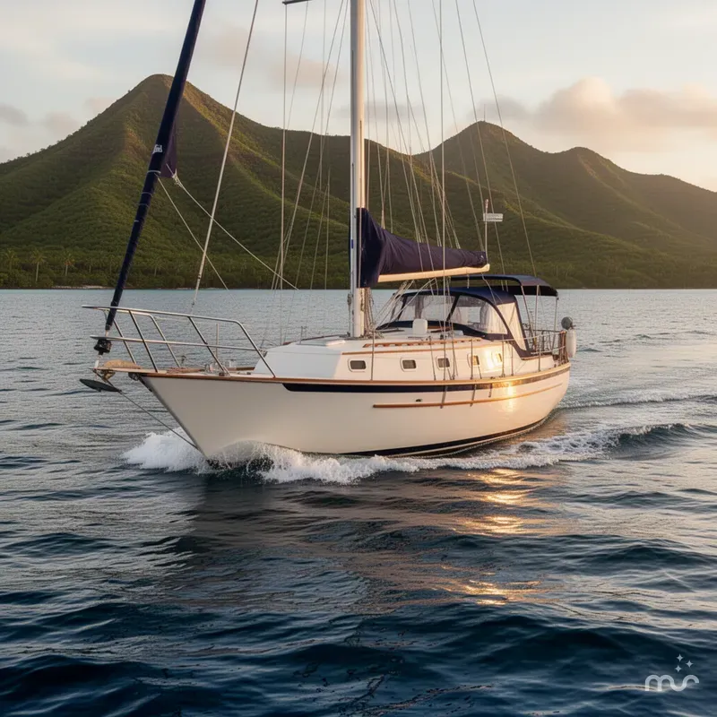 Slide: The Image of Pacific Seacraft 37 1998 - 2