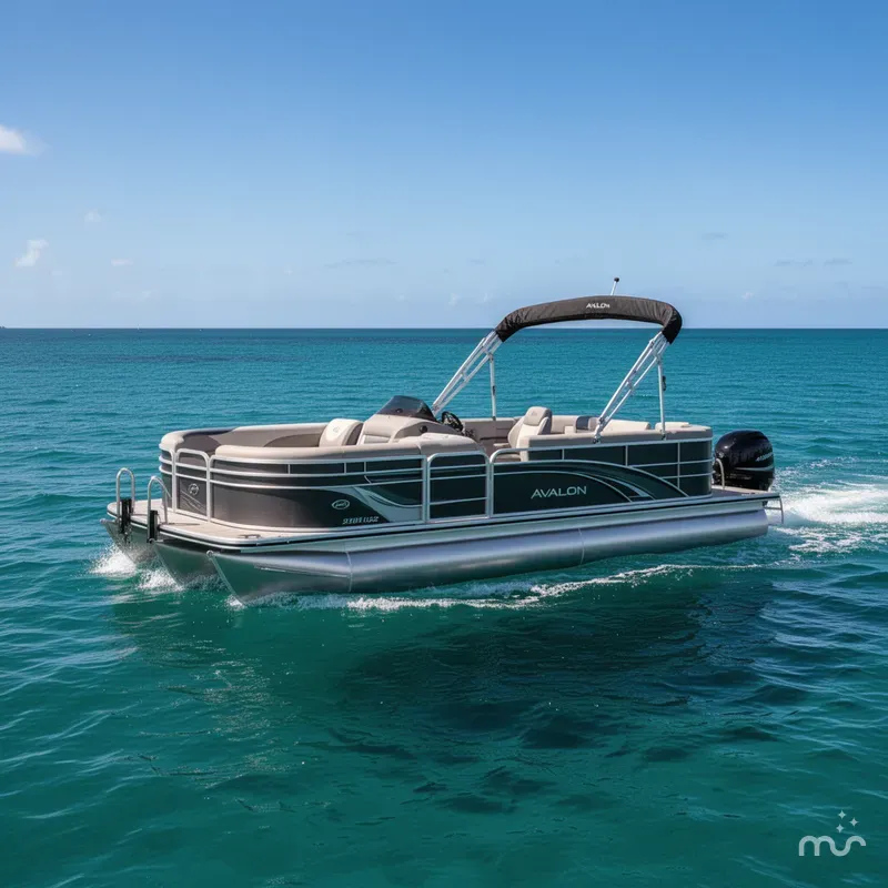 Slide: The Image of Avalon 2385 LSZ Quad Lounger, Tri Toon, High Performance 2025 - 0