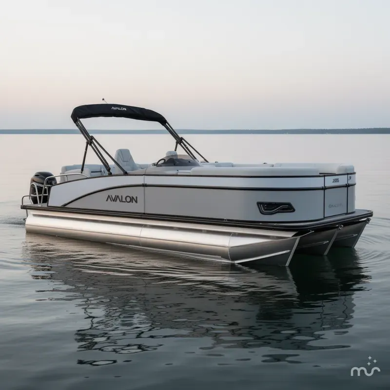 Slide: The Image of Avalon 2385 Catalina Quad Lounger Shift, Tri Toon High Performance 2025 - 0