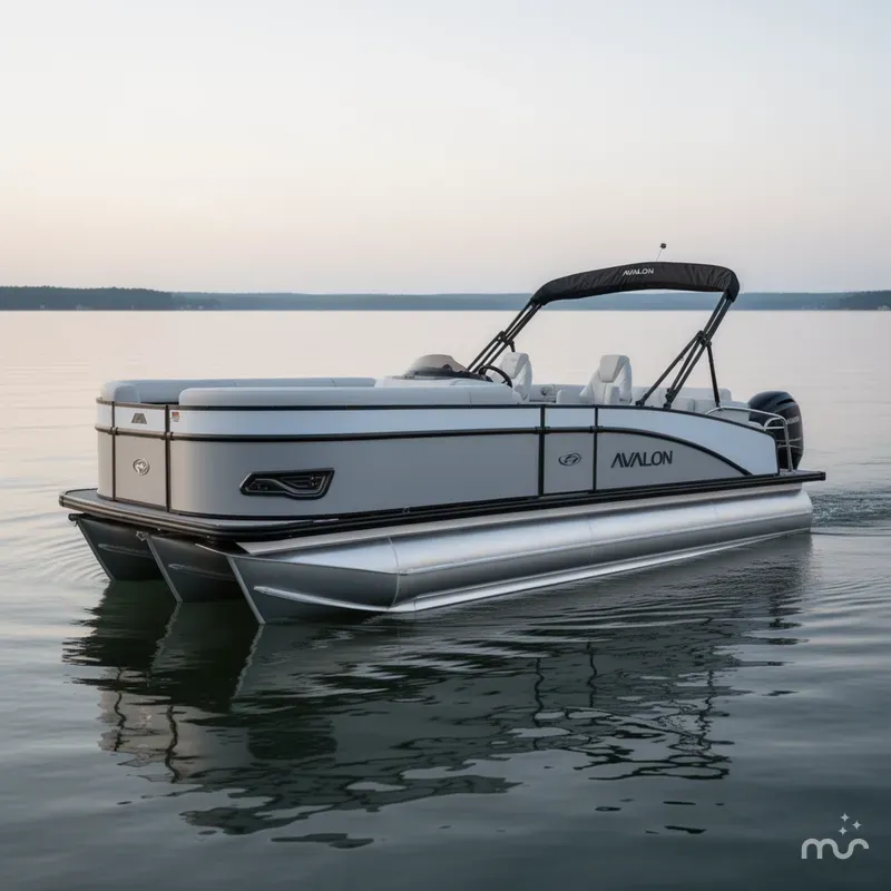 Slide: The Image of Avalon 2385 Catalina Quad Lounger Shift, Tri Toon High Performance 2025 - 1