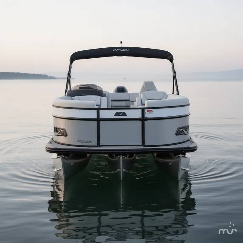 Slide: The Image of Avalon 2385 Catalina Quad Lounger Shift, Tri Toon High Performance 2025 - 2