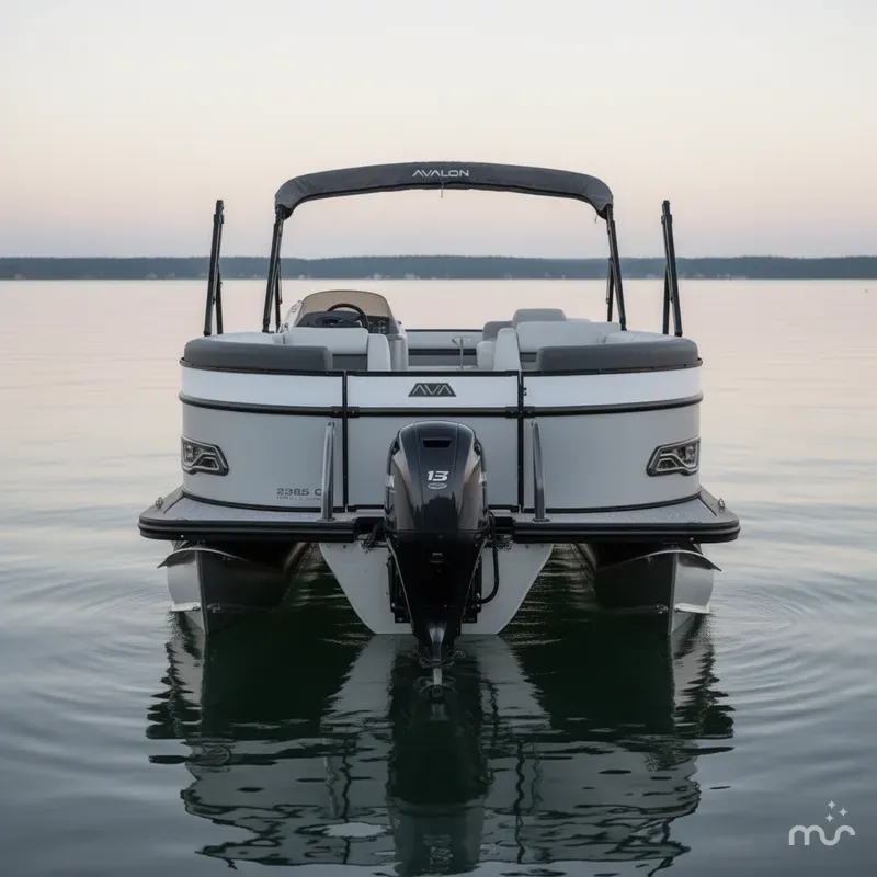Slide: The Image of Avalon 2385 Catalina Quad Lounger, Tri Toon High Performance 2025 - 1