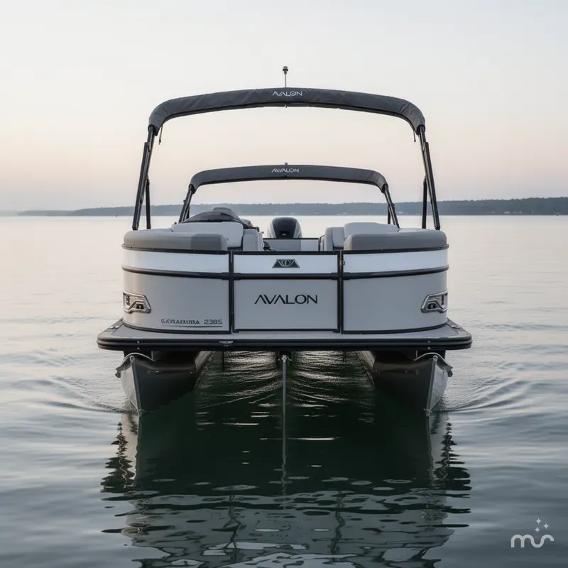 Slide: The Image of Avalon 2385 Catalina Quad Lounger, Tri Toon High Performance 2025 - 2