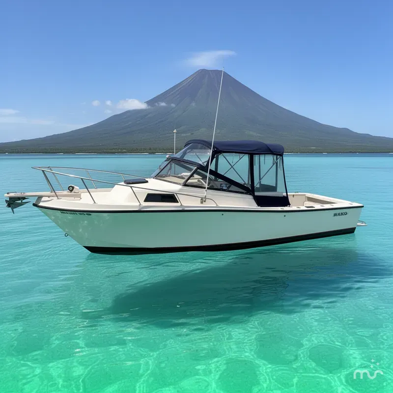 Slide: The Image of Mako 250 Cuddy Cabin 1989 - 2