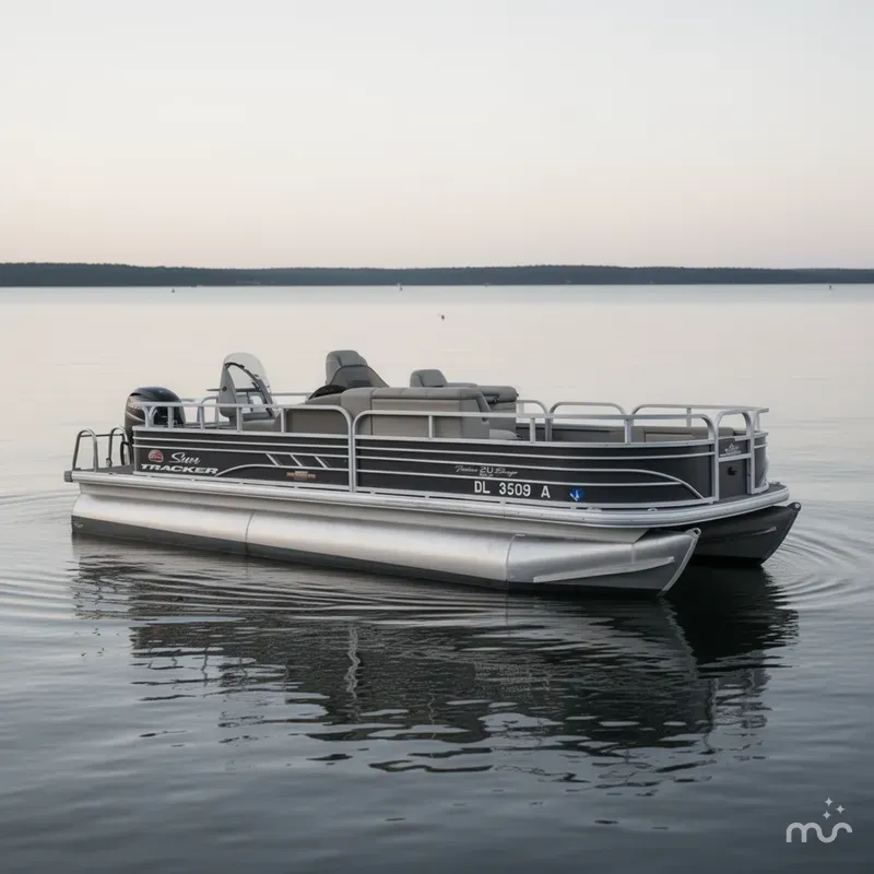 Slide: The Image of Tracker 20 DLX Fishing Barge 2023 - 0