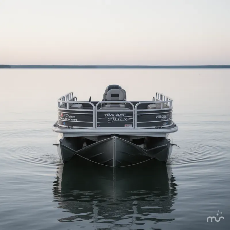 Slide: The Image of Tracker 20 DLX Fishing Barge 2023 - 3