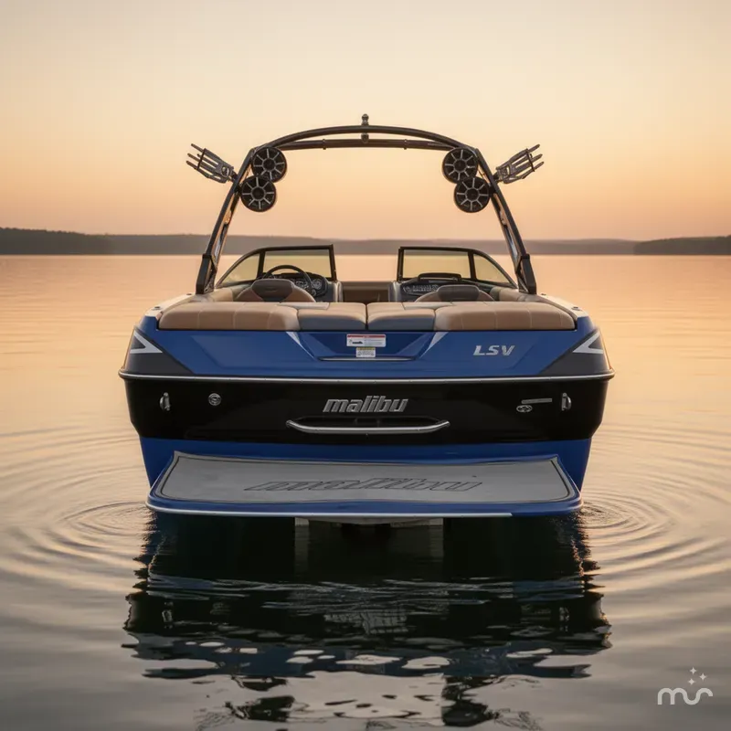 Slide: The Image of Malibu Wakesetter 23 LSV 2012 - 1