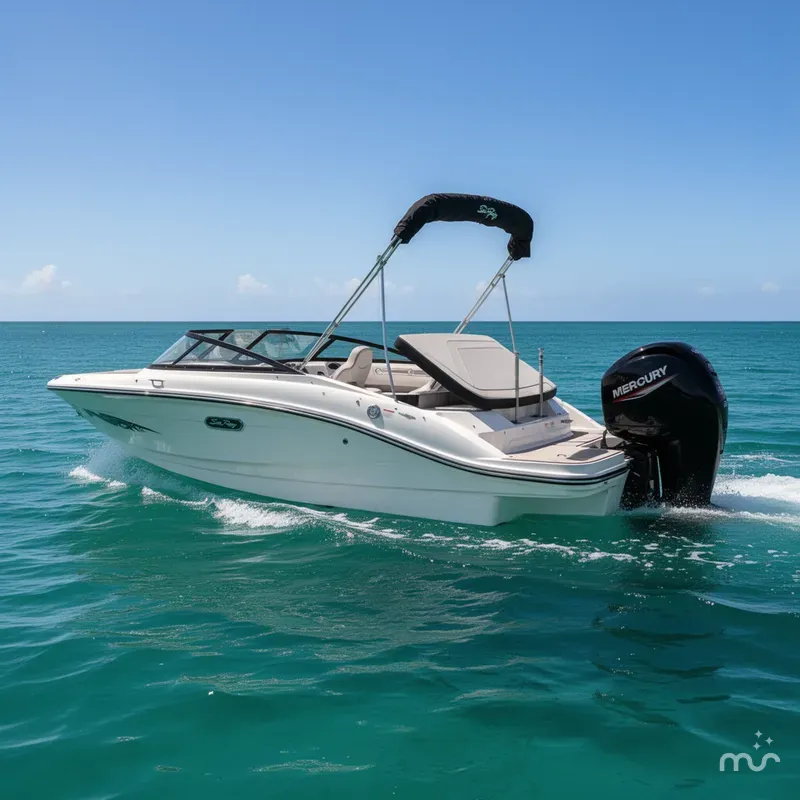 Slide: The Image of Sea Ray SPX 190 Outboard 2025 - 1
