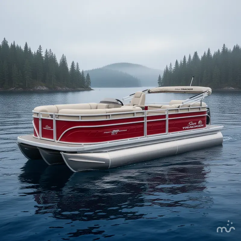 The Image of Sun Tracker Party Barge 20 DLX 2025 - 0