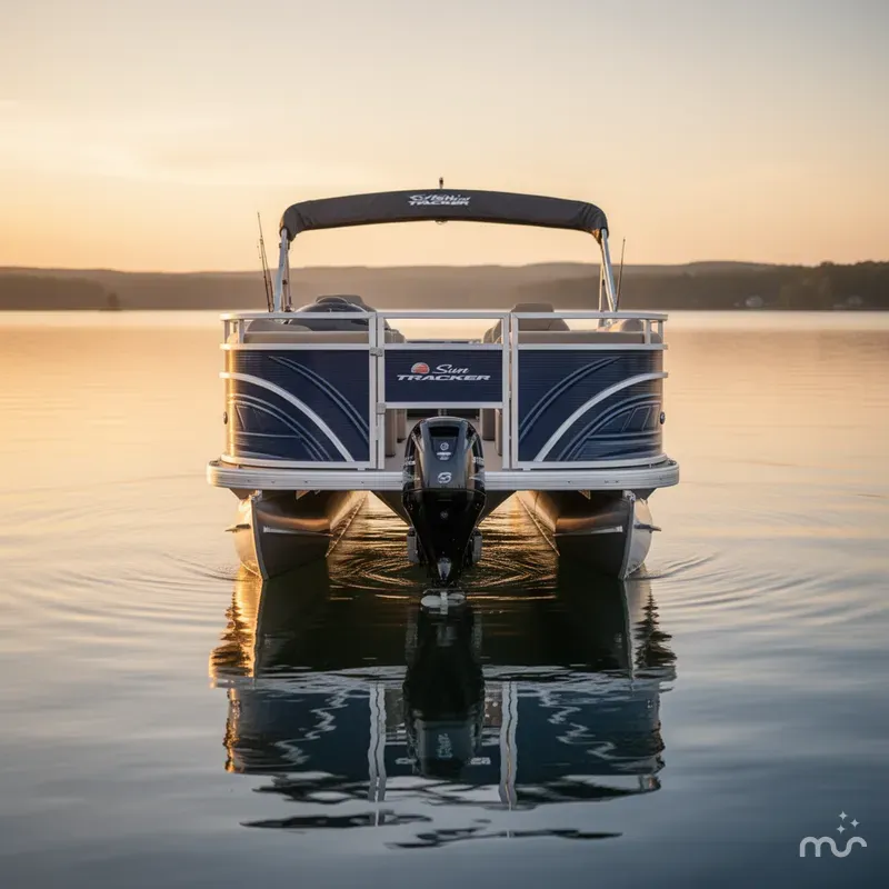 Slide: The Image of Sun Tracker Fishin' Barge 20 DLX 2025 - 0