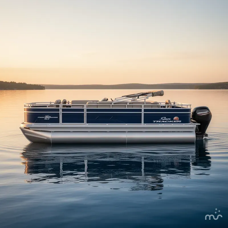 Slide: The Image of Sun Tracker Fishin' Barge 20 DLX 2025 - 1