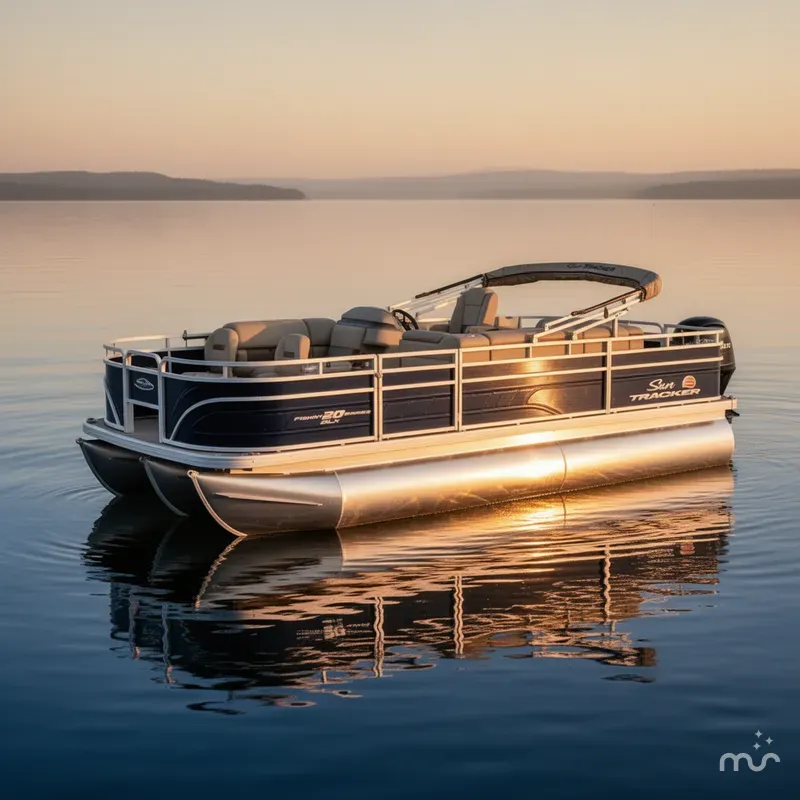 Slide: The Image of Sun Tracker Fishin' Barge 20 DLX 2025 - 3