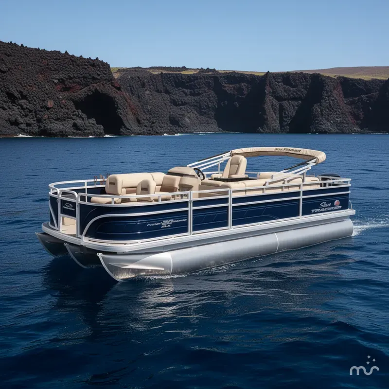 The Image of Sun Tracker Fishin' Barge 20 DLX 2025 - 0