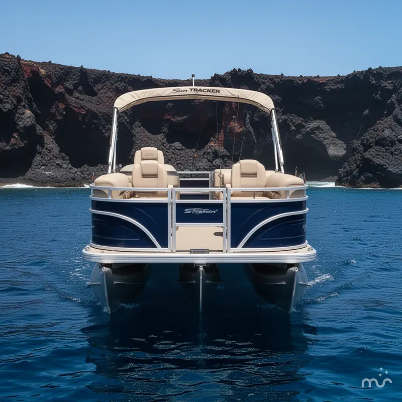 Slide: The Image of Sun Tracker Fishin' Barge 20 DLX 2025 - 1