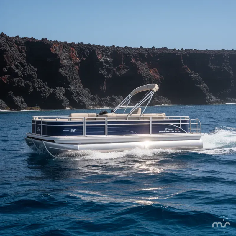 Slide: The Image of Sun Tracker Fishin' Barge 20 DLX 2025 - 4