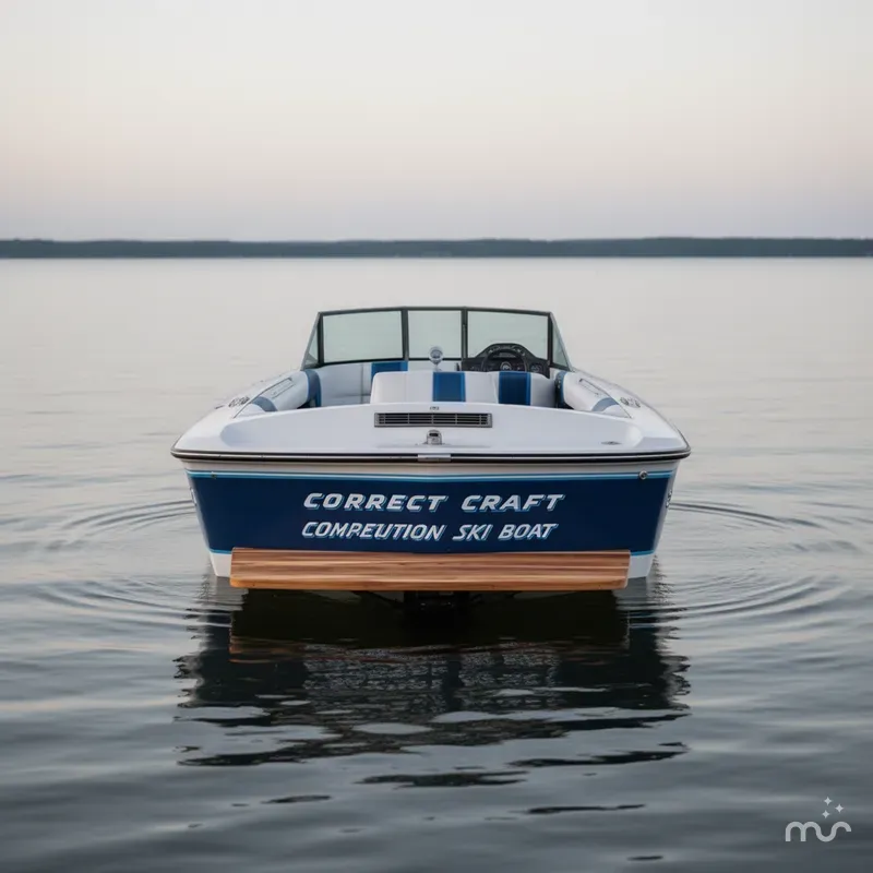 Slide: The Image of Correct Craft Ski Nautique 1986 - 2