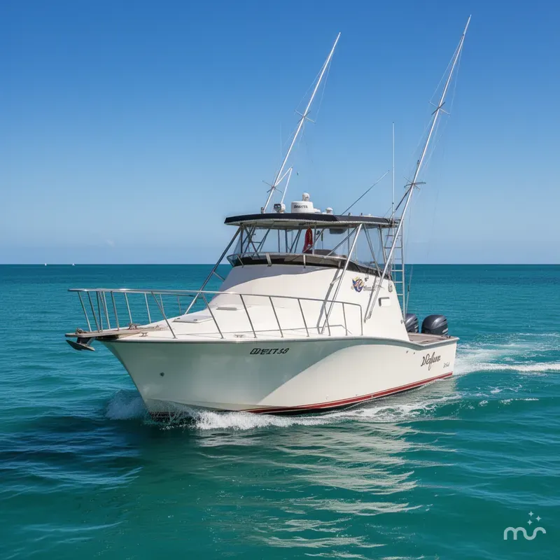 Slide: The Image of Delta 38 Sport Fisherman 1986 - 3