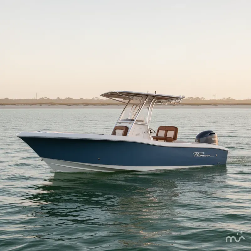 Slide: The Image of Pioneer 222 Sportfish 2026 - 2