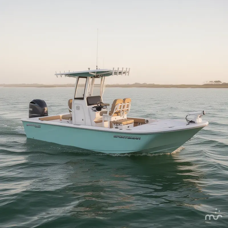 Slide: The Image of Sportsman Masters 247OE Bay Boat 2024 - 0