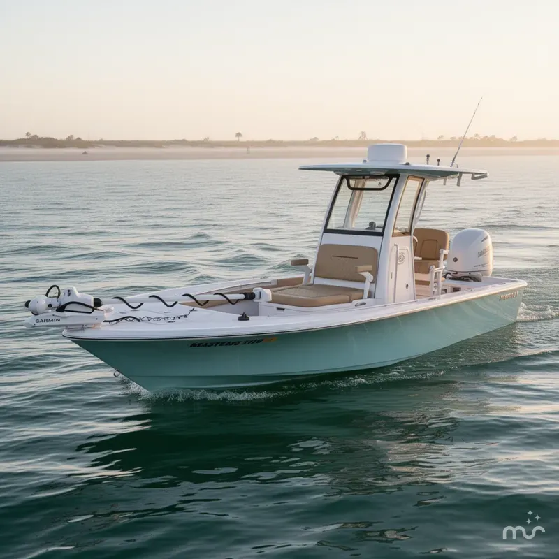 Slide: The Image of Sportsman Masters 247OE Bay Boat 2024 - 1
