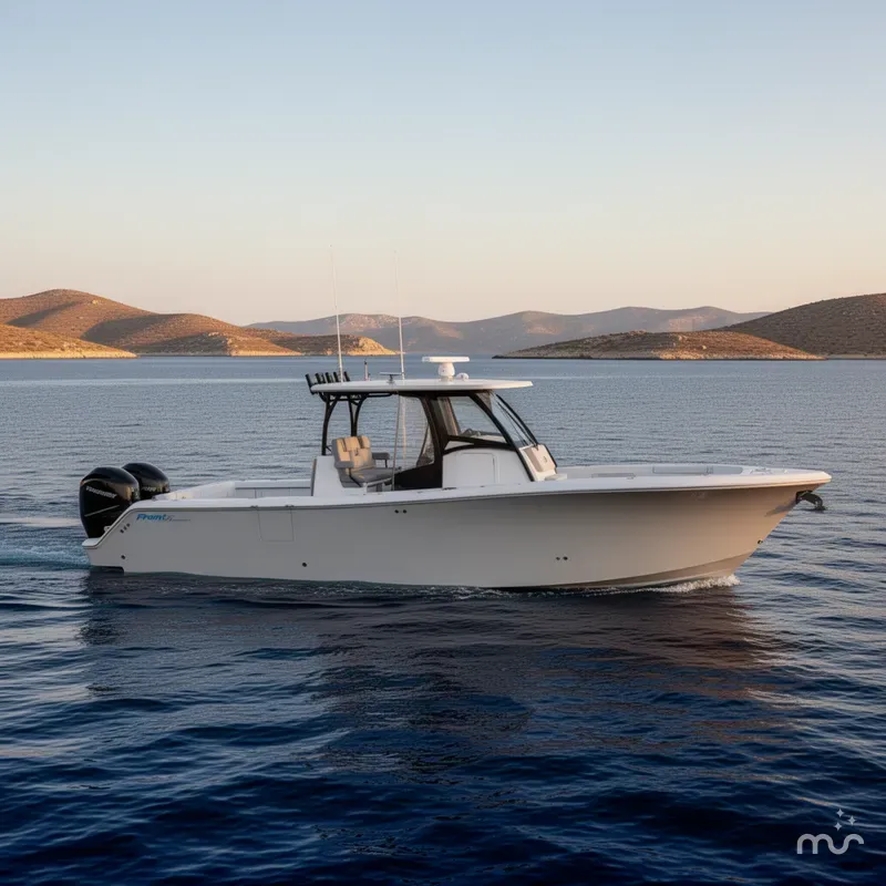 Slide: The Image of Front Runner 36 Center Console 2023 - 2