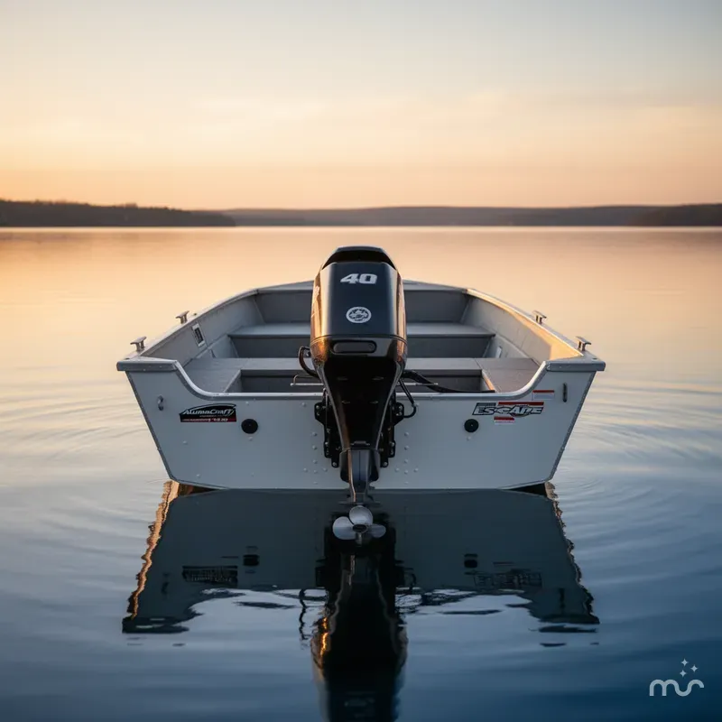 Slide: The Image of Alumacraft Escape 145 CS 2022 - 2