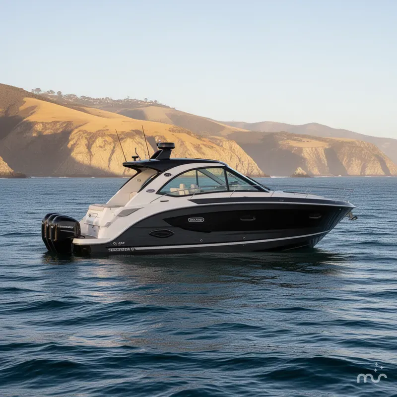 Slide: The Image of Sea Ray Sundancer 370 Outboard 2022 - 0
