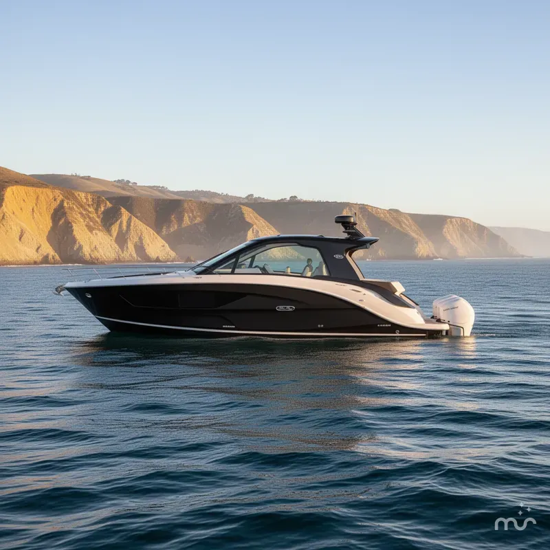 Slide: The Image of Sea Ray Sundancer 370 Outboard 2022 - 2
