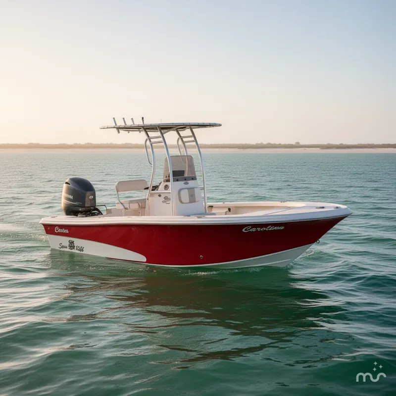 Slide: The Image of Carolina 19 Sea Skiff 2014 - 0