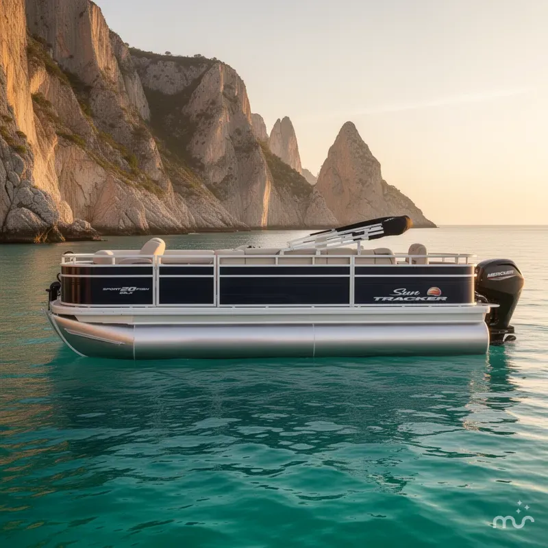 Slide: The Image of Sun Tracker SportFish 20 DLX 2025 - 2