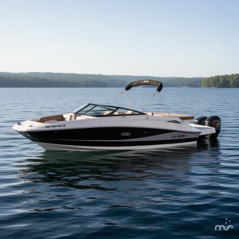 Slide: The Image of Sea Ray SDX 220 2017 - 2