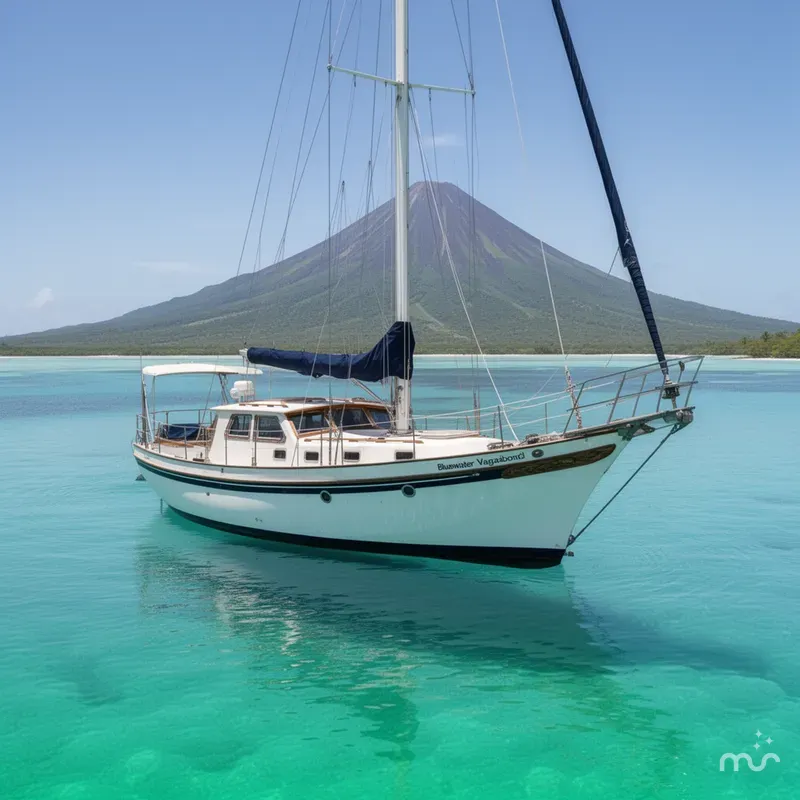 Slide: The Image of Bluewater Vagabond 47 1983 - 2