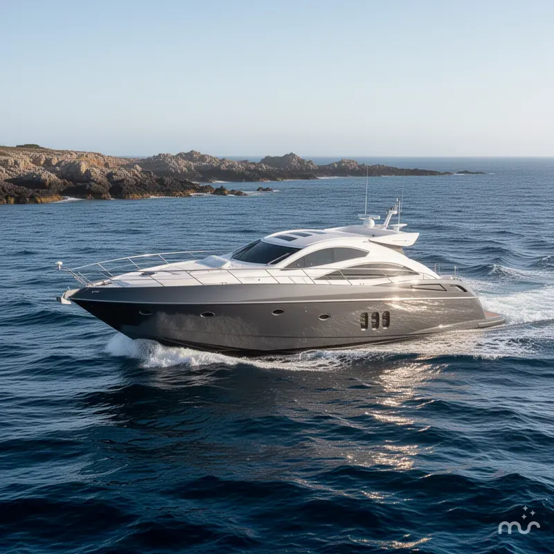 Slide: The Image of Sunseeker Predator 62 2009 - 4