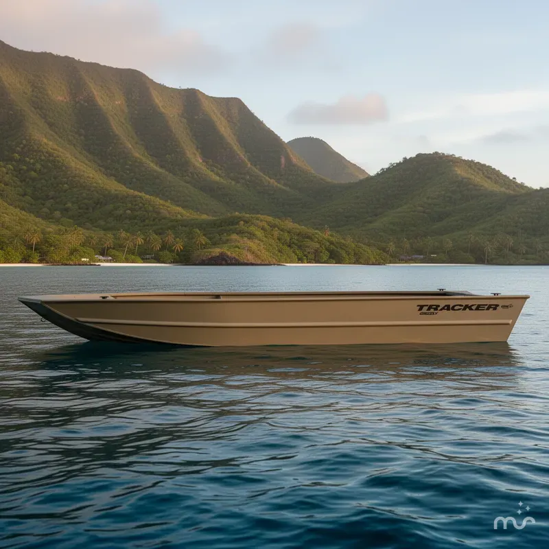 Slide: The Image of Tracker Grizzly 1860 Utility 2025 - 2