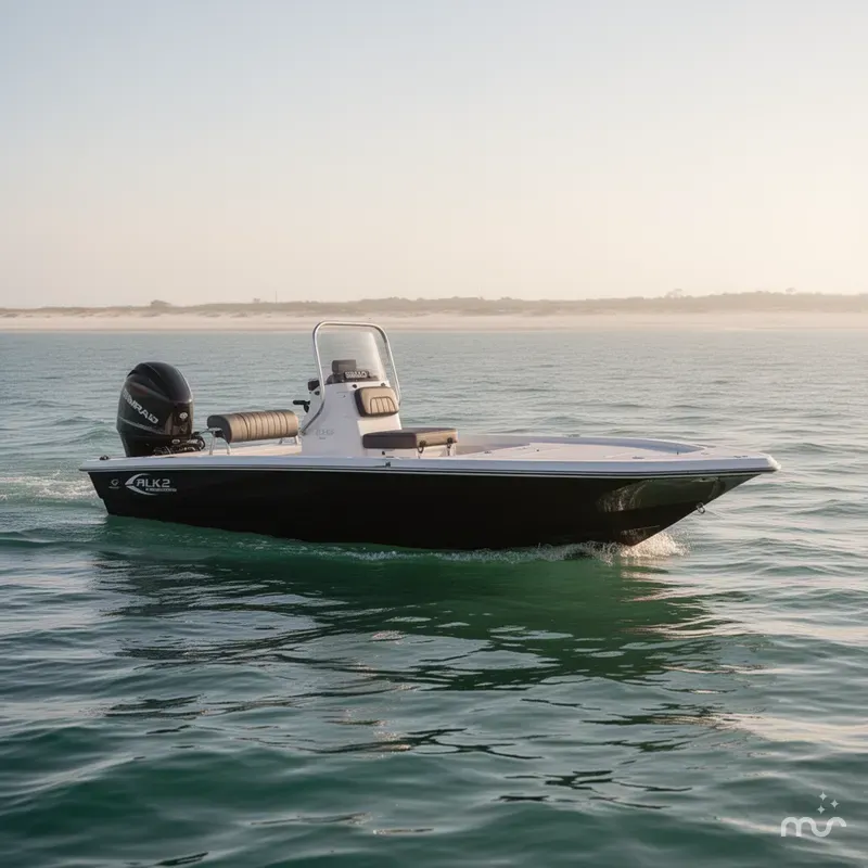 Slide: The Image of ALK 2 Powerboats 17HS - Simrad GO7 2025 - 0