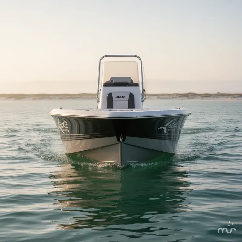 Slide: The Image of ALK 2 Powerboats 17HS - Simrad GO7 2025 - 3
