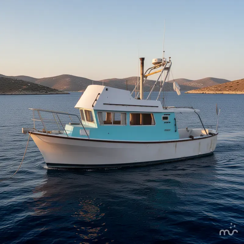 The Image of Trawler Monterey Diesel Cruiser 1975 - 0