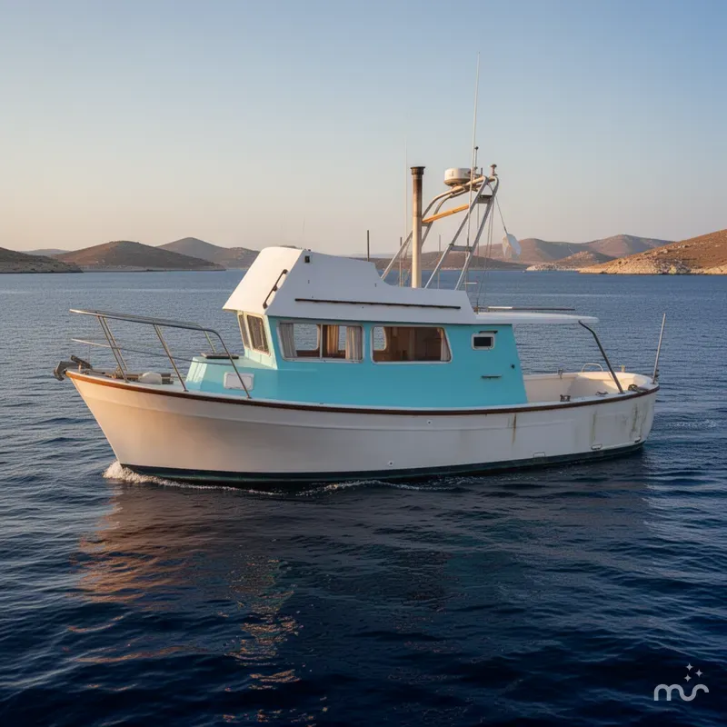 Slide: The Image of Trawler Monterey Diesel Cruiser 1975 - 2