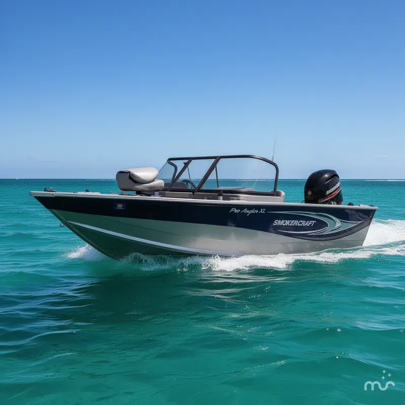 Slide: The Image of Smoker Craft Pro Angler 182 XL 2016 - 2