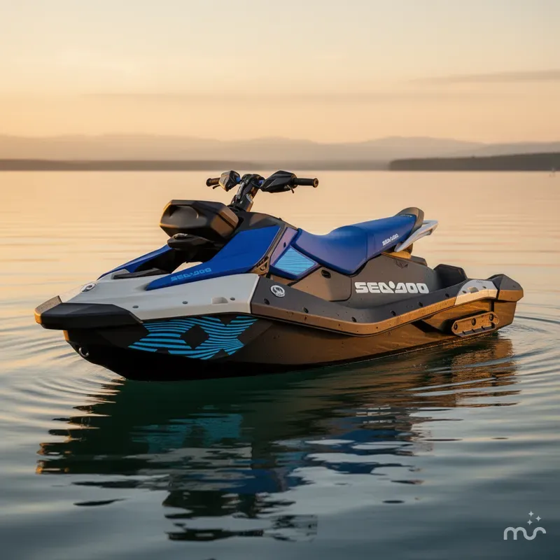 Slide: The Image of Sea-Doo Spark Trixx For 3 Rotax 900 ACE - 90 Ibr A 2025 - 1