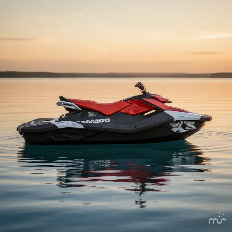 Slide: The Image of Sea-Doo Spark Trixx for 3 Rotax 900 ACE - 90 iBR 2025 - 2