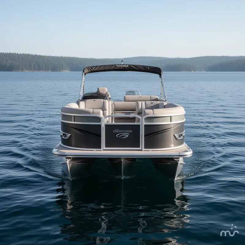 Slide: The Image of Tahoe Cascade 2385 Swingback Tritoon & 225HP 4-Stroke EF 2025 - 1