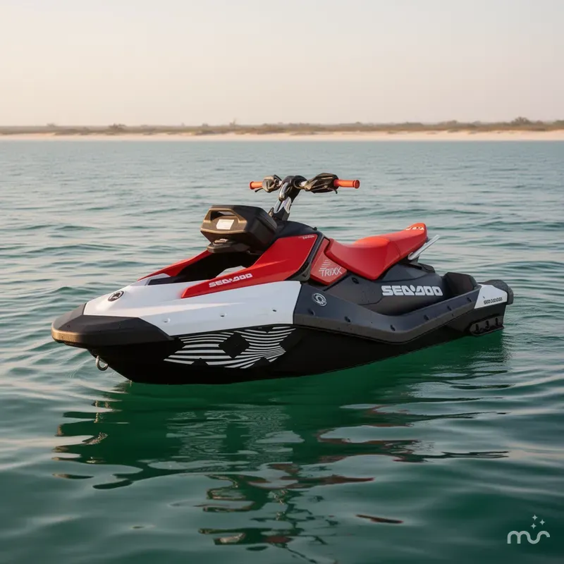 Slide: The Image of Sea-Doo Spark Trixx For 3 Rotax 900 ACE - 90 Ibr A 2025 - 4