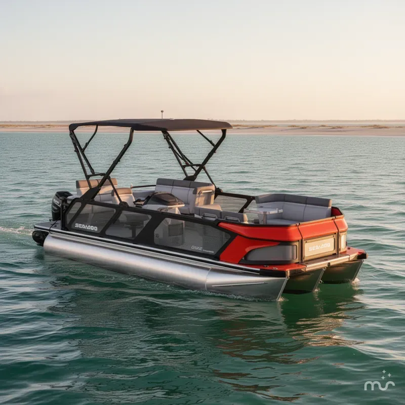 Slide: The Image of Sea-Doo Switch® Cruise 21 - 170 hp Galvanized 2024 - 0