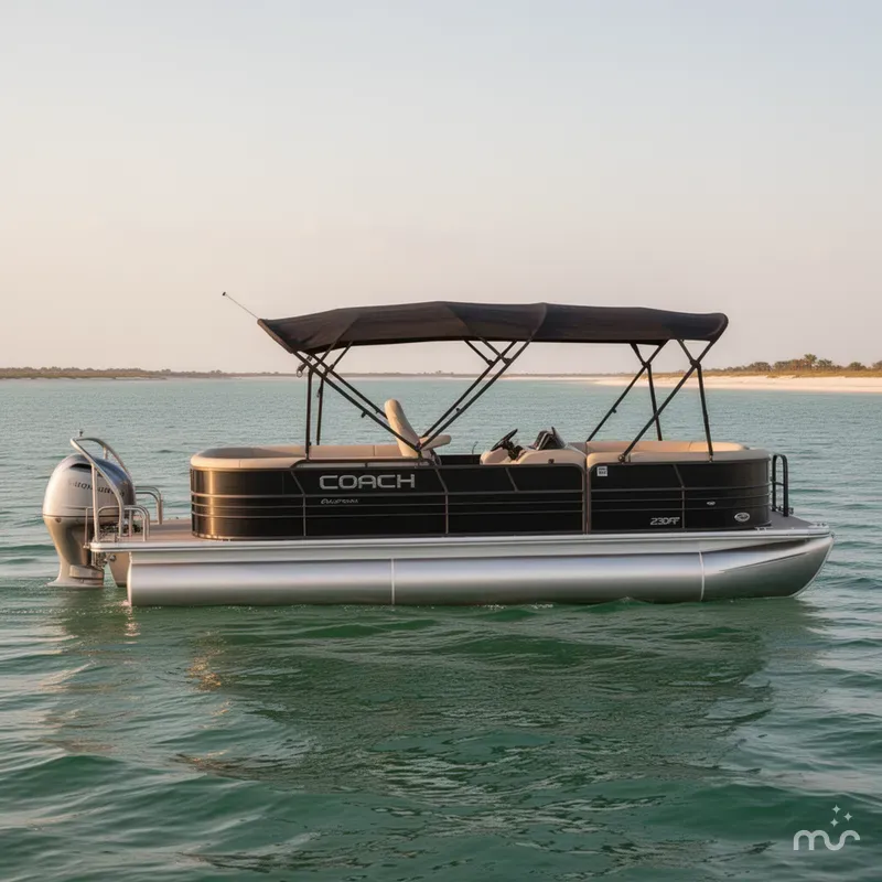 Slide: The Image of Coach Pontoons 230 RF 2017 - 0