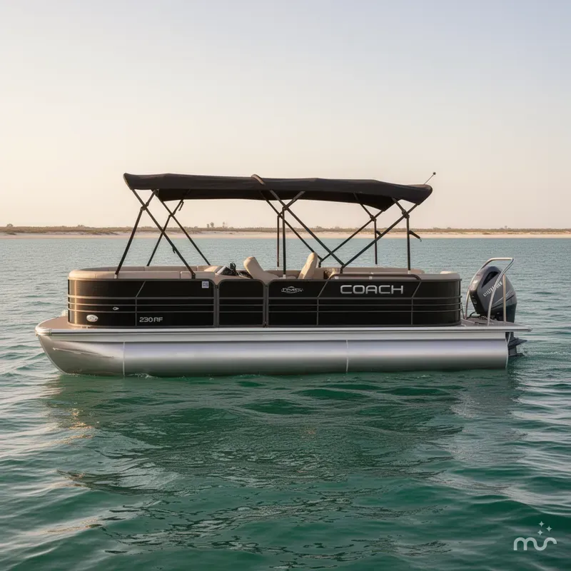 Slide: The Image of Coach Pontoons 230 RF 2017 - 1