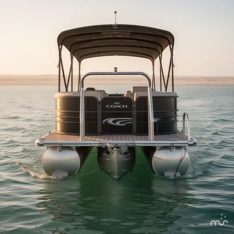 Slide: The Image of Coach Pontoons 230 RF 2017 - 2