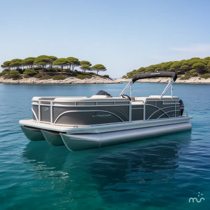 The Image of Sun Tracker Party Barge 20 DLX 2025 - 0